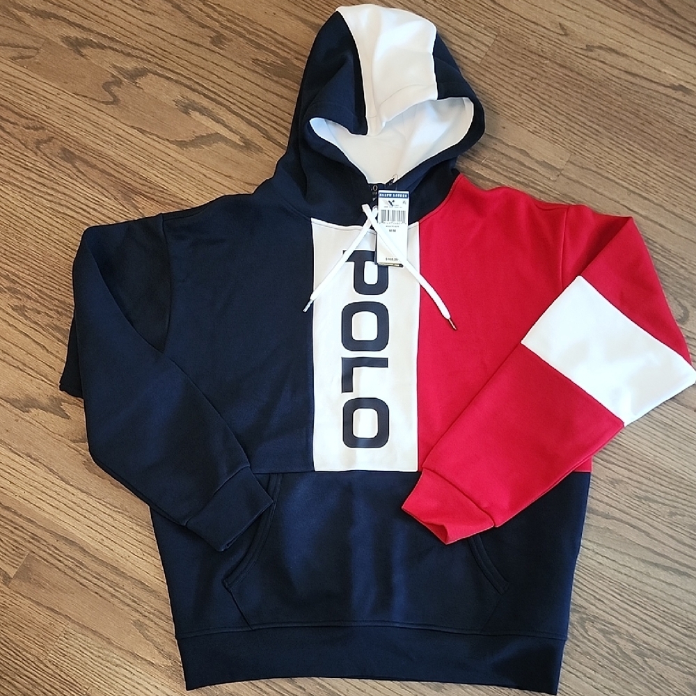 Ralph Lauren Tricolor Hoodie